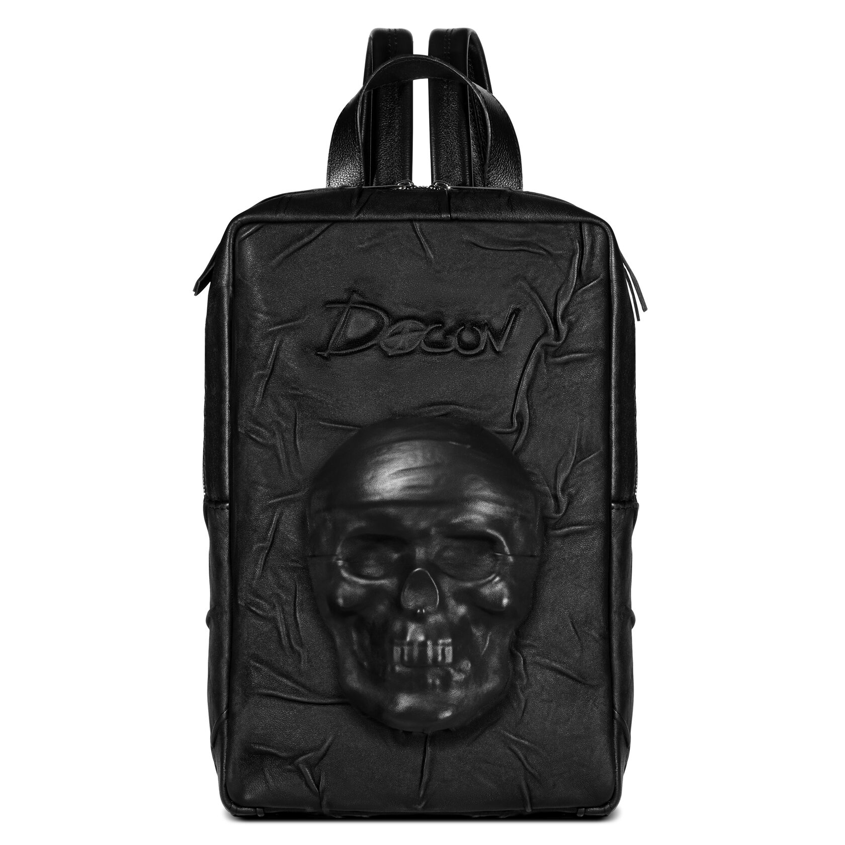 

Рюкзак унисекс DAGON skull adventures черный, 37х24х8 см, skull adventures