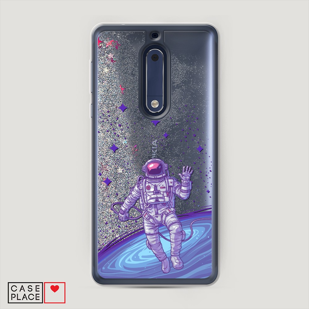 

Жидкий чехол с блестками "Звездный единорог" на Apple iPhone XS Max (10S Max)
