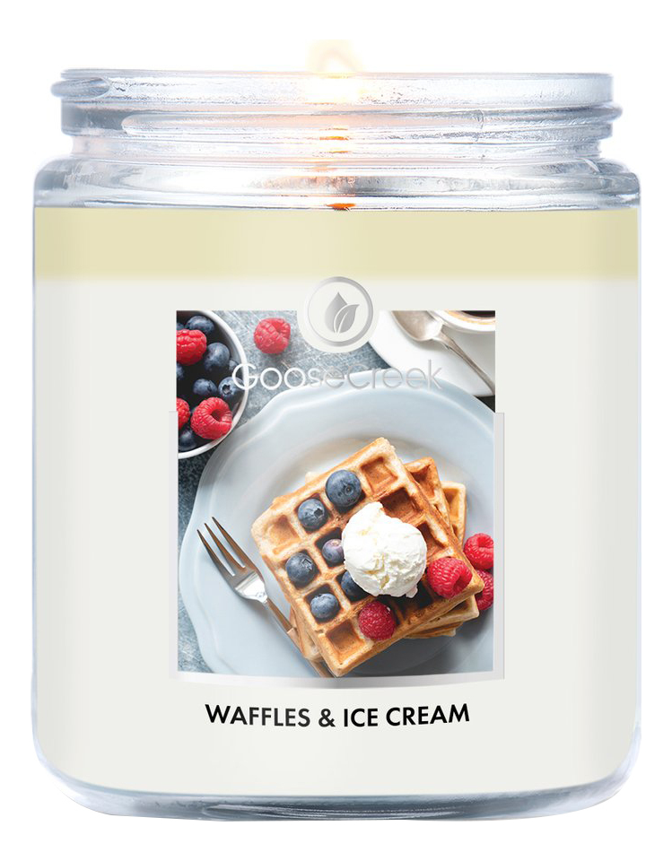 

Ароматическая свеча Goose Creek Waffles & Ice Cream Вафли и мороженое 411г, 397404