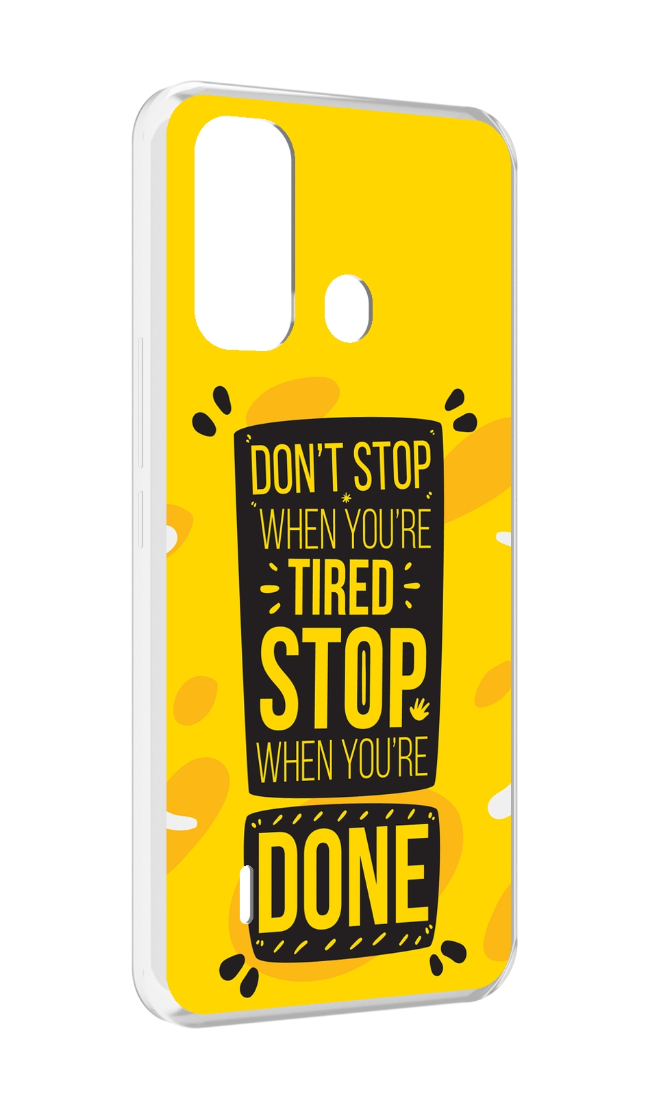 

Чехол MyPads yellow-done для ITEL A49 / A58 / A58 Pro, Прозрачный, Tocco