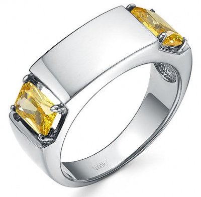 

Кольцо из серебра с фианитом р. 18,5 Империал К1920/Ag-680/1, К1920/Ag-680/1