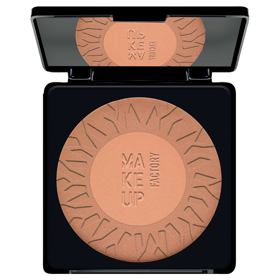 Пудра-бронзер Make up Factory Mineral Glow Bronzer сияющая с минералами тон 05 пудра бронзер make up factory mineral mat bronzer с минералами матирующая тон 07 терракота