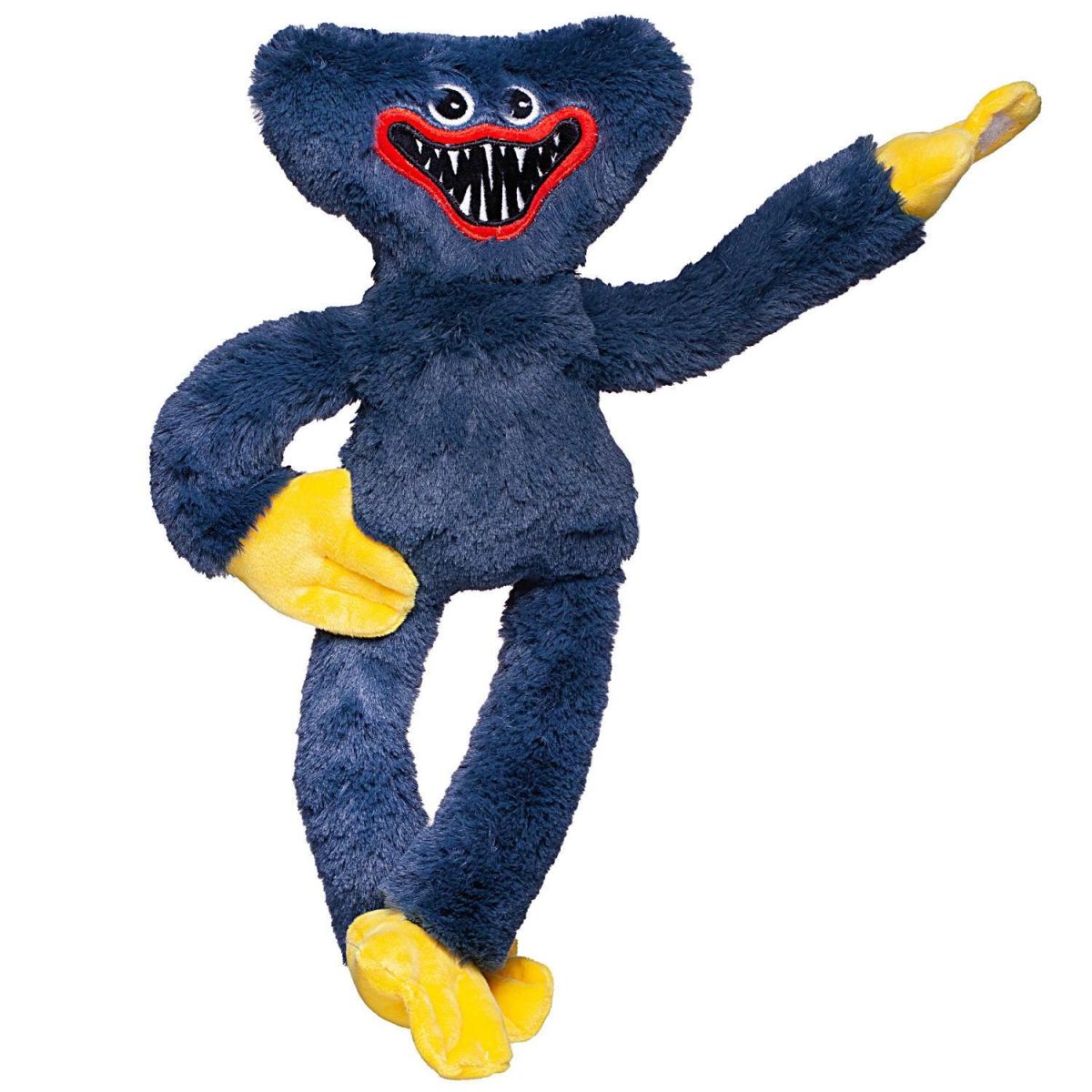 

Мягкая игрушка ПримаТойс Монстрик Хагги темно-серый 40 см, Синий, Монстрик Хагги темно-серый 40 см