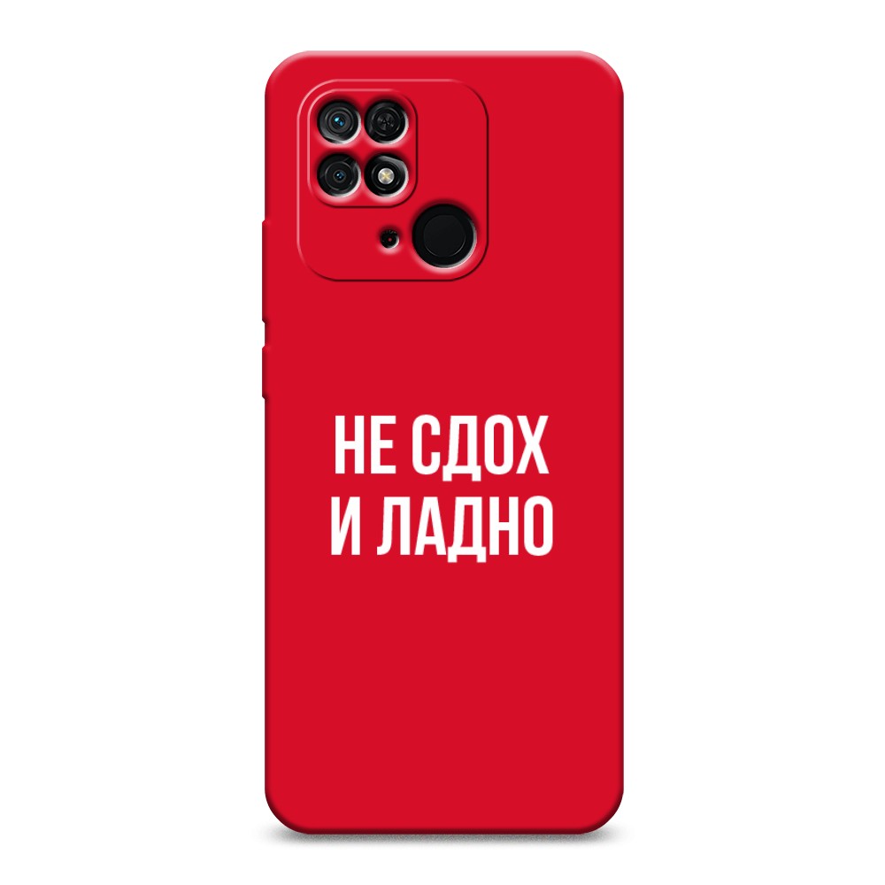 

Чехол Awog на Xiaomi Redmi 10C "Не сдох и ладно", Разноцветный, 313453-1