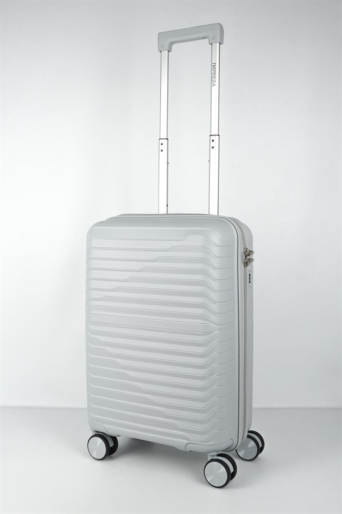 

Чемодан унисекс Sweetbags Импульс светло-серый, 54х37х23 см, Импульс