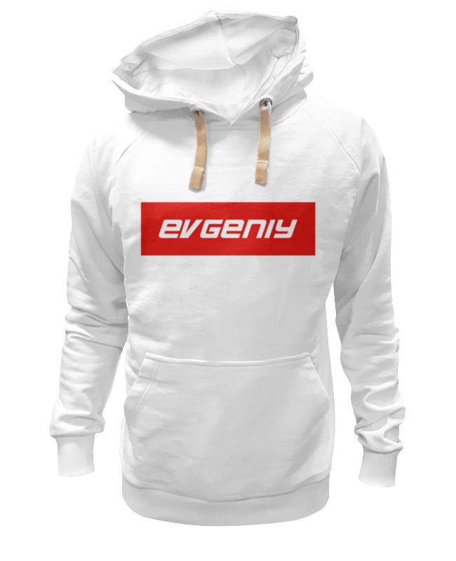 

Худи унисекс Printio Evgeniy белое S, Белый, Evgeniy