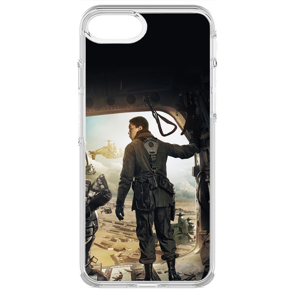 

Чехол-накладка Krutoff Clear Case Фоллаут (Fallout) - Аарон для iPhone 7, Прозрачный