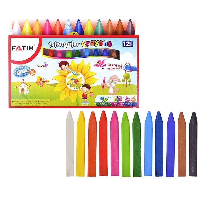 

Pensan Fatih Jumbo, 12 цветов, трехгранная, "Fatih" Jumbo, 12 цветов, трехгранная