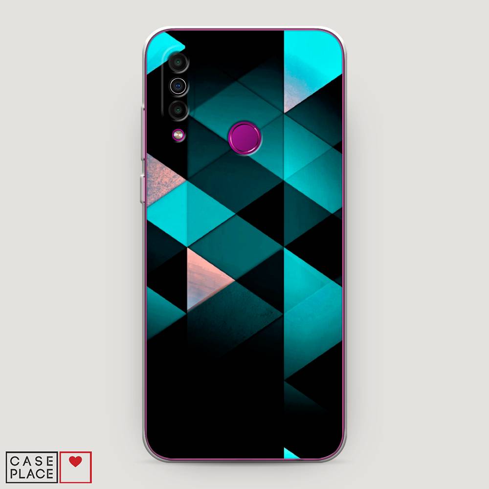 

Чехол Awog на Meizu M10 "Геометрия 16", Голубой;черный, 73850-3