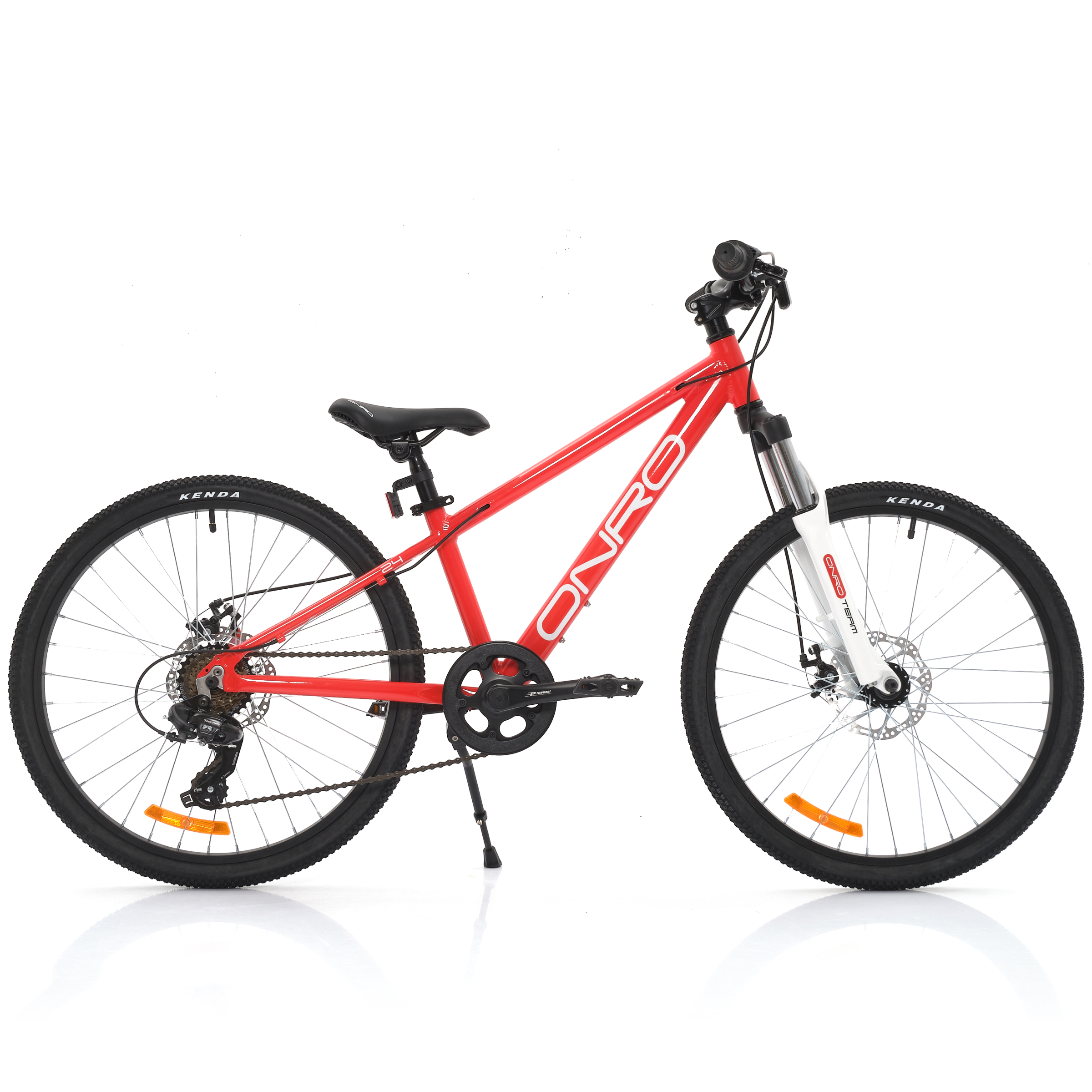 Велосипед ONRO ON244B 2022 One Size красный