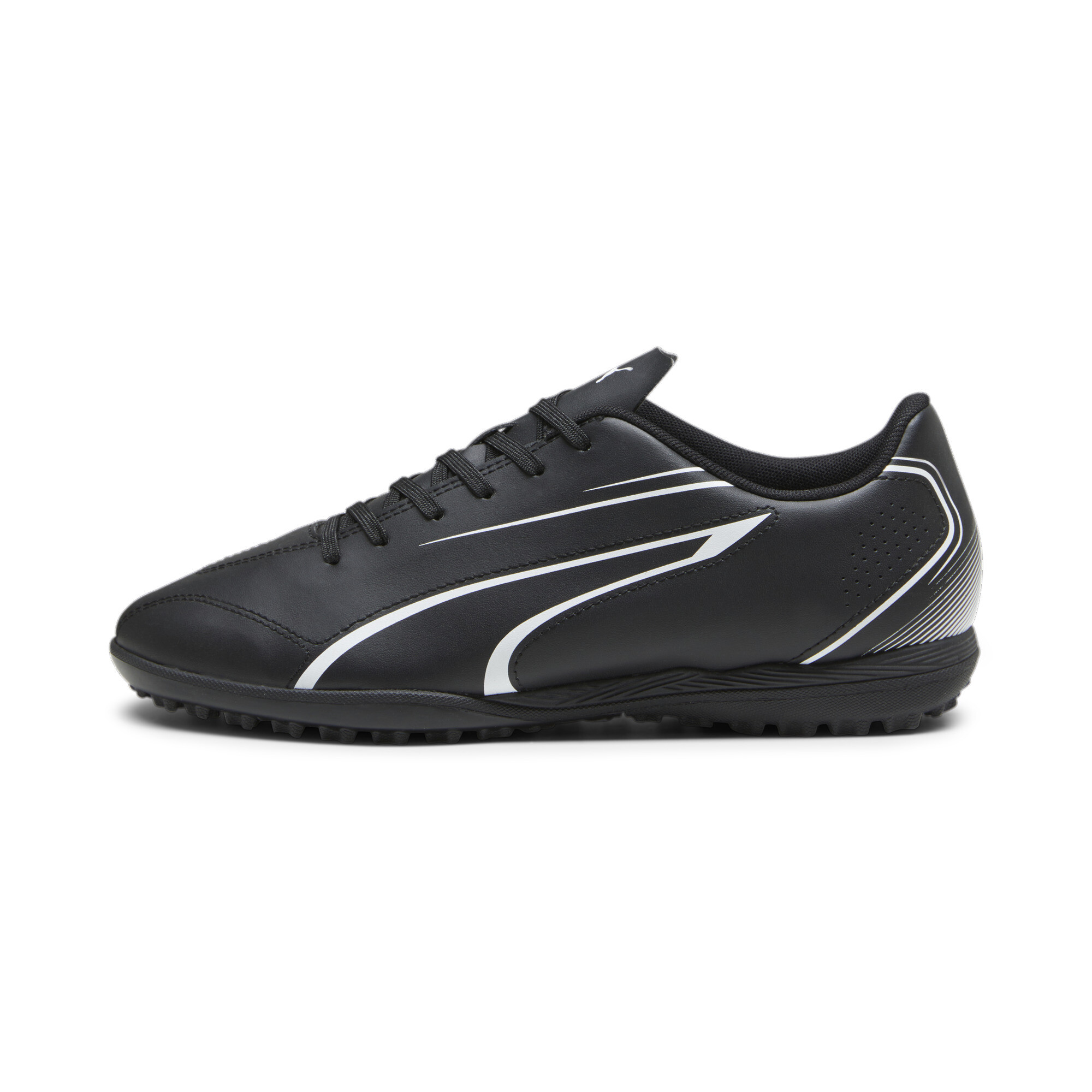 

Кроссовки мужские Puma VITORIA TT черные 8 UK, Черный, VITORIA TT