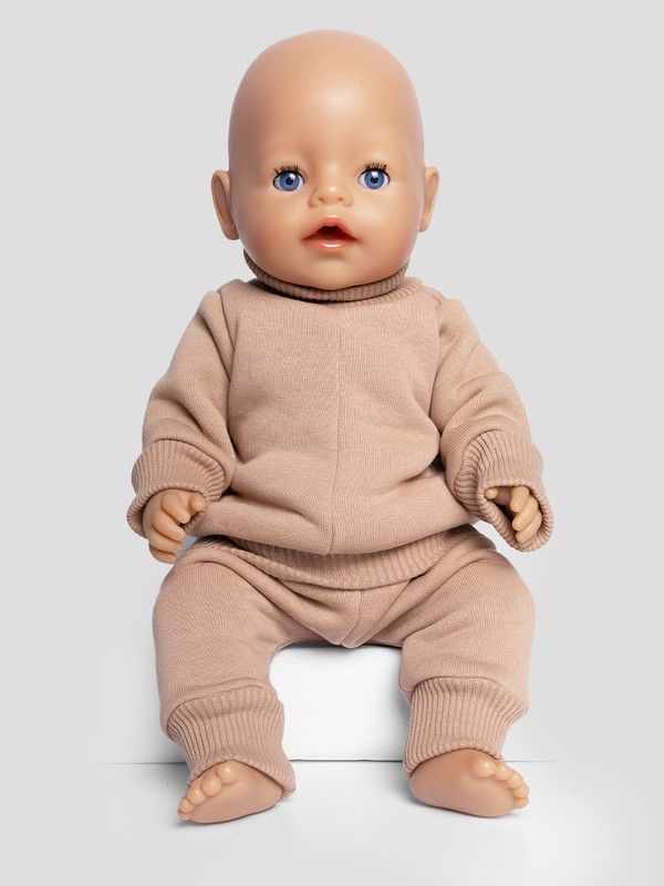 

Одежда для куклы Richline Baby Born 43 см, Х-355 Бежевый 38, Х-355
