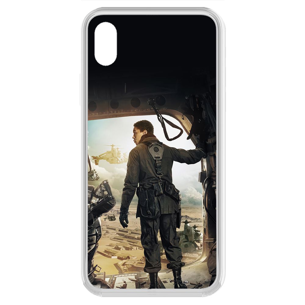 

Чехол-накладка Krutoff Clear Case Фоллаут (Fallout) - Аарон для iPhone XR, Прозрачный