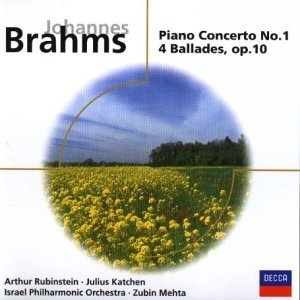 Johannes Brahms: Piano Concerto No. 1 / 4 Ballades Op. 10 / Mehta