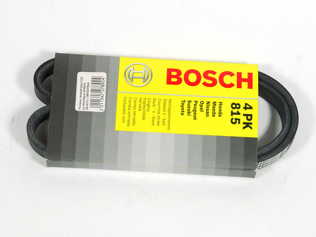 

Ремень поликлиновой 4PK815 Bosch 1987947894, Ремень поликлиновой 4PK815 Bosch 1987947894 Bosch 1987947894