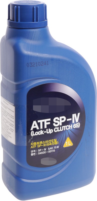 Hyundai ATF SP-III 80w. Hyundai ATF SP-IV 75w. Hyundai ATF SP-4 04500-00115. Hyundai/Kia 04500-00115.