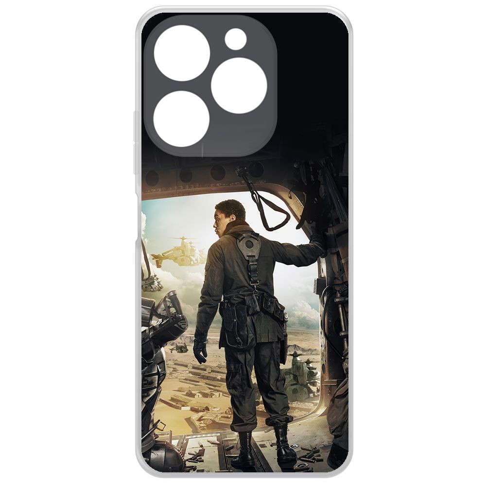 

Чехол-накладка Krutoff Clear Case Фоллаут (Fallout) - Аарон для ITEL A70, Прозрачный