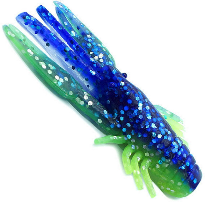 

Приманка Kosadaka Crayfish 63, 5шт., цвет BCH, Зеленый;синий, Crayfish