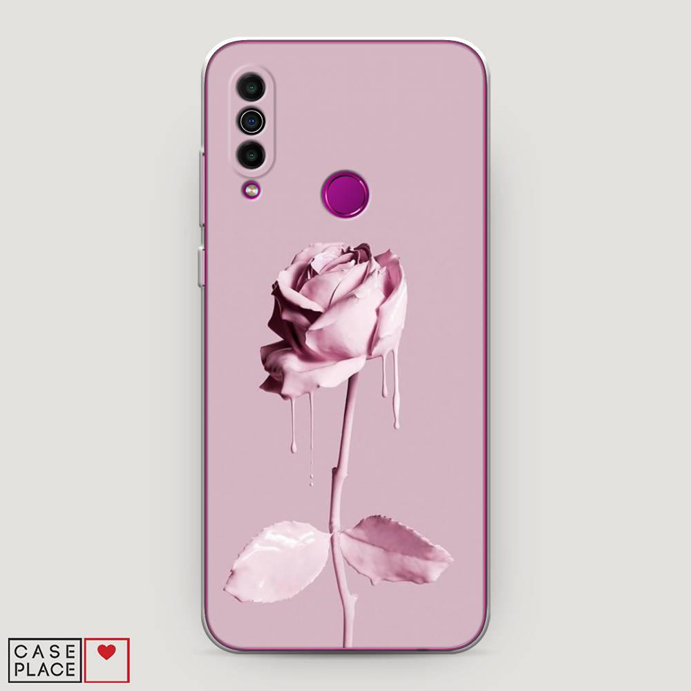 

Чехол Awog на Meizu M10 "Роза в краске", Белый;розовый, 73850-8