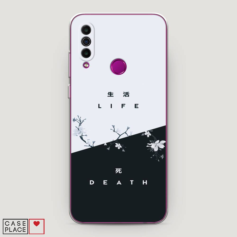 

Чехол Awog на Meizu M10 "Life and death", Черный;серый, 73850-7