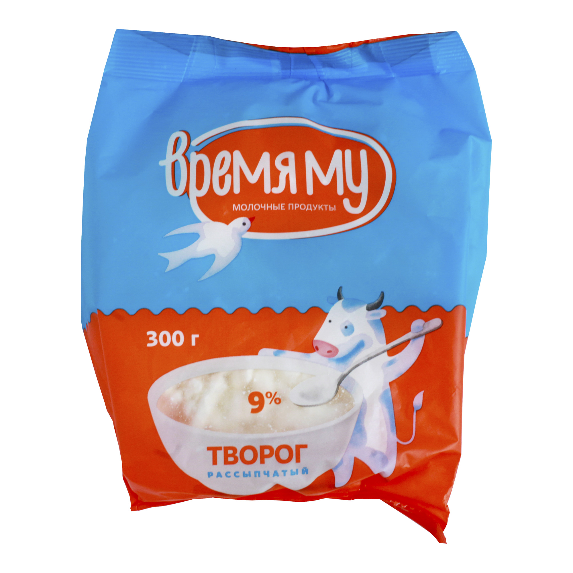 

Творог рассыпчатый Дружба 9% БЗМЖ 300 г