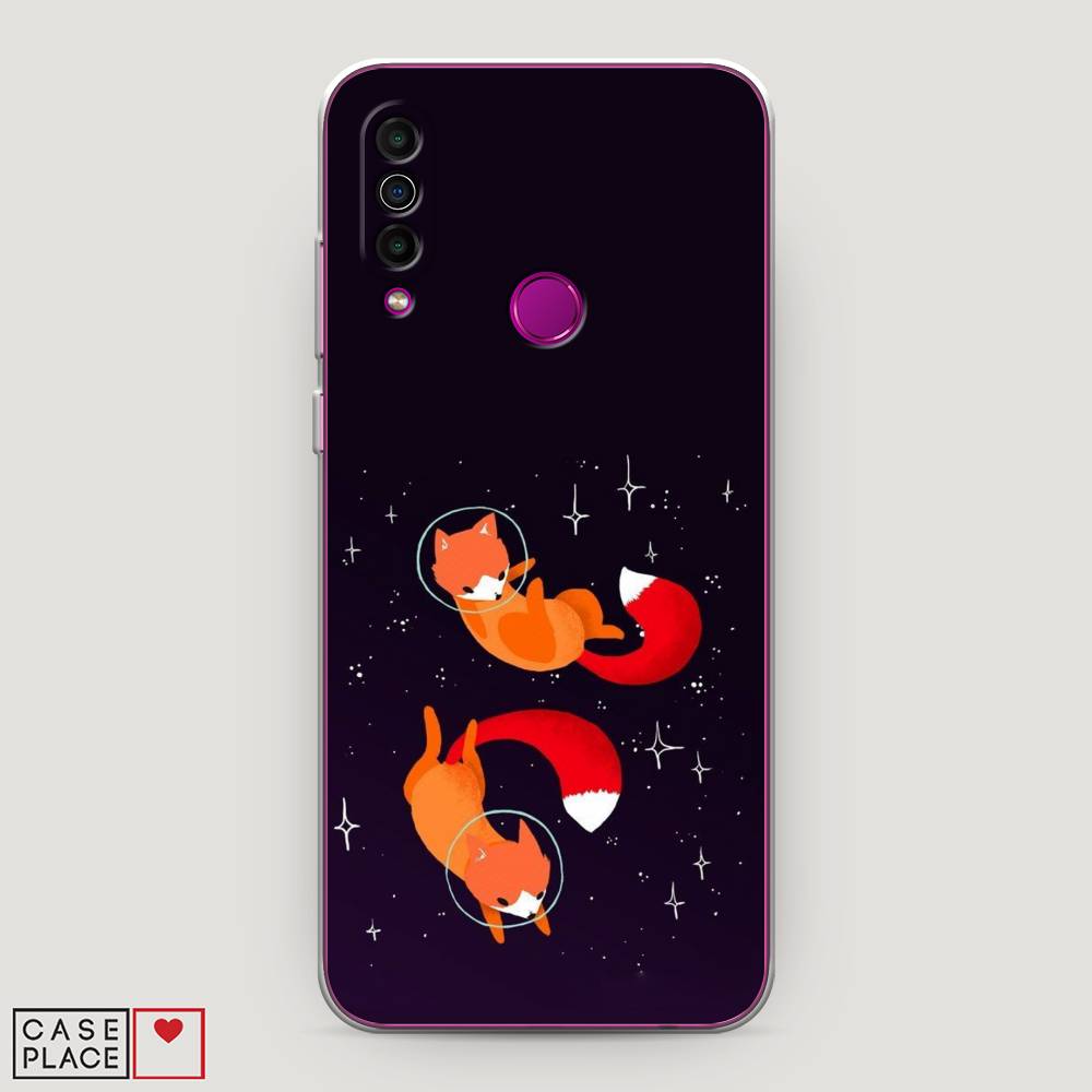 

Чехол Awog на Meizu M10 "Лисы космонавты", Оранжевый, 73850-4