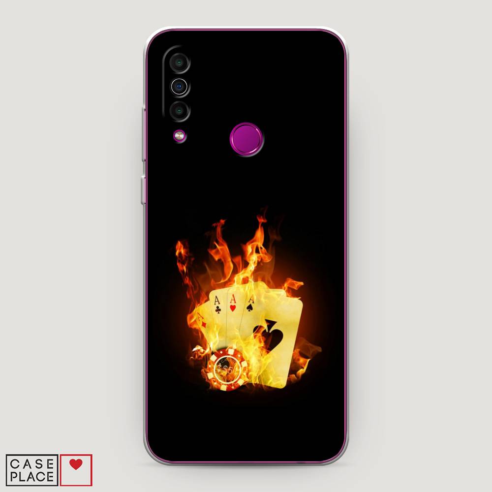 

Чехол Awog на Meizu M10 "Горящие карты", Черный;оранжевый, 73850-9