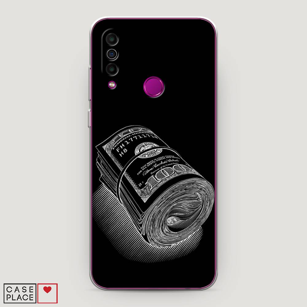 

Чехол Awog на Meizu M10 "Кубышка денег", Черный;серебристый, 73850-5