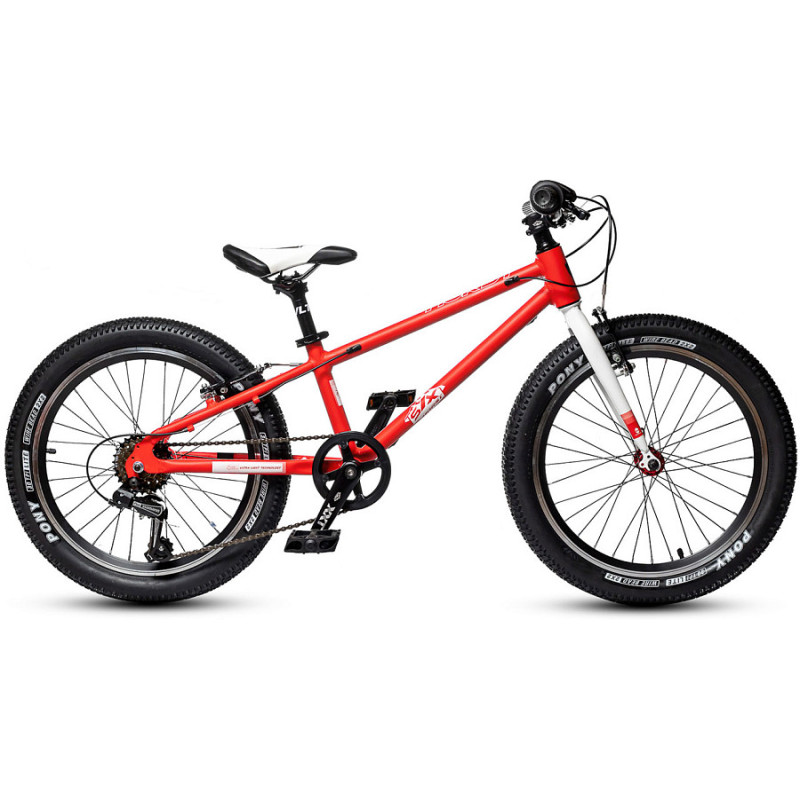 Подростковый горный (MTB) велосипед Horst Six 20 (2022), красно-белый
