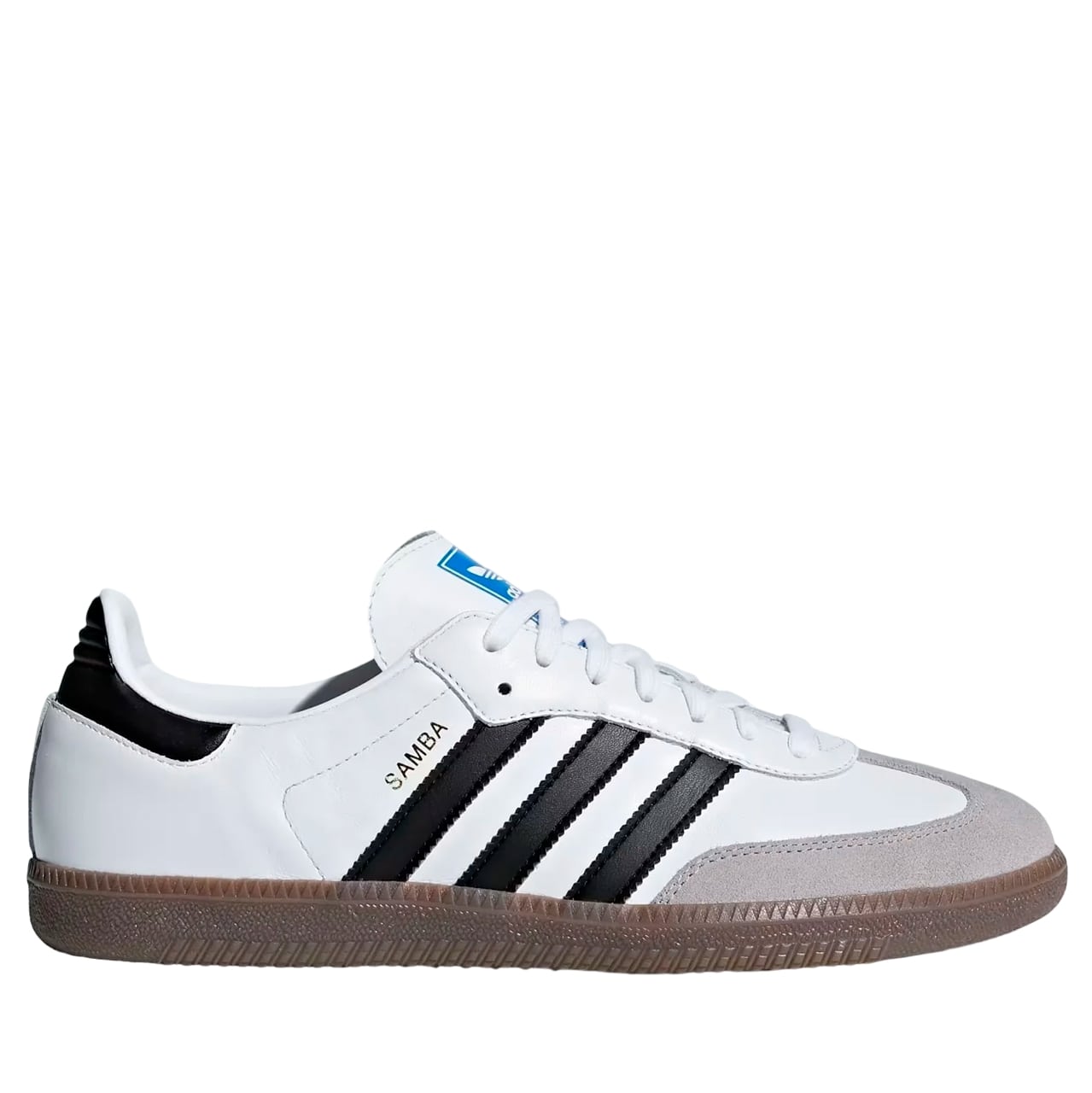 

Кеды унисекс Adidas Samba OG белые 43 1/3 EU, Белый, Samba OG