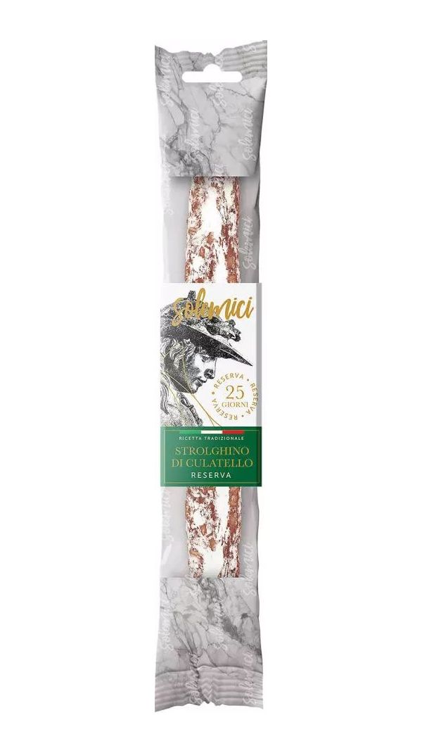 

Колбаса сыровяленая Solemici Strolghino di Culatello 110 г