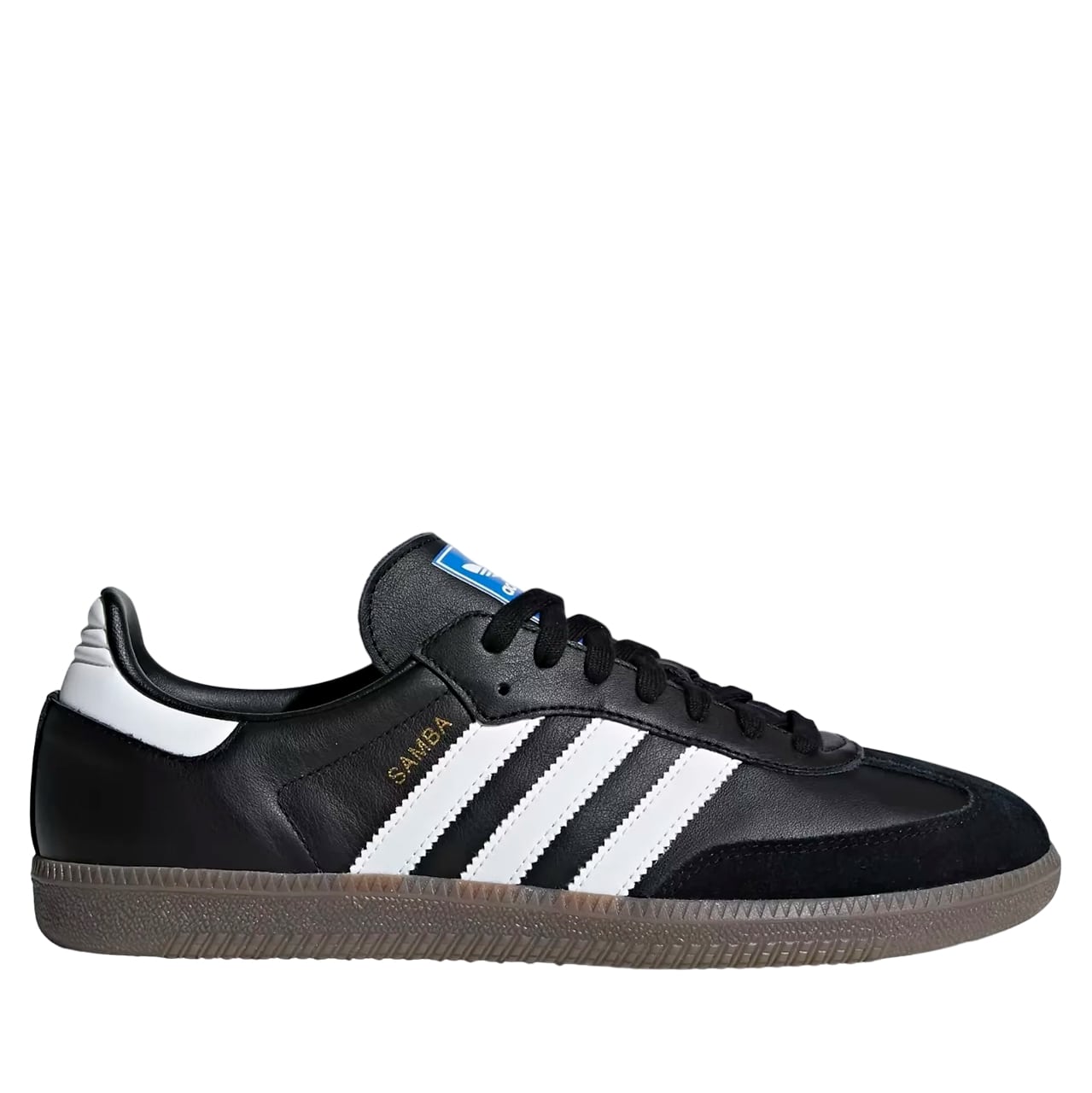

Кеды унисекс Adidas Samba OG черные 44 2/3 EU, Черный, Samba OG