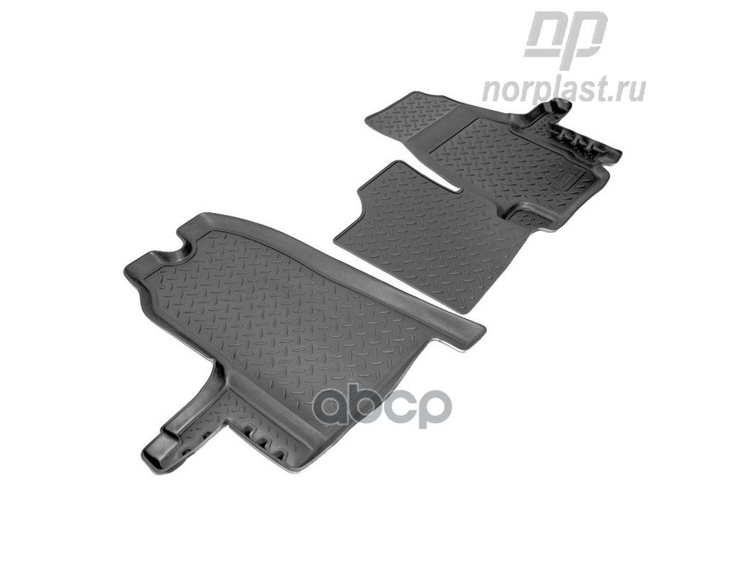 

Коврики в салон полиуретан NORPLAST FORD Transit 06- черный 2 шт. NPL-Po-22-80