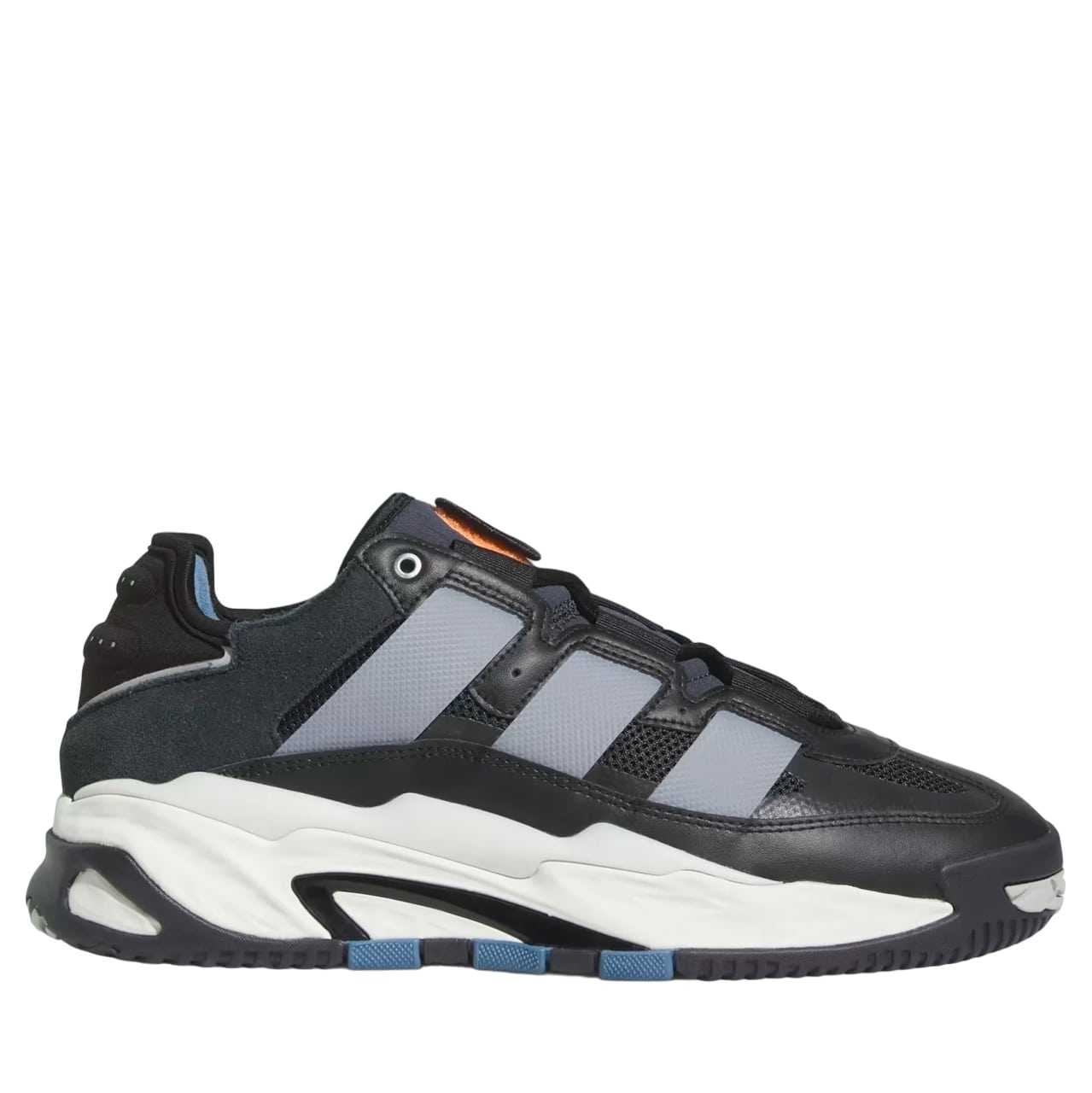 

Кроссовки мужские Adidas Niteball черные 46 EU, Черный, Niteball