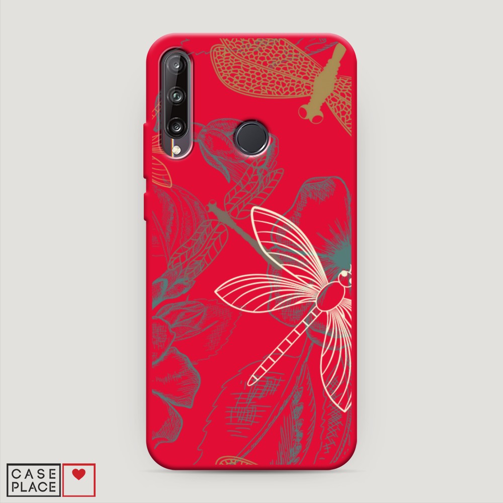 

Чехол Awog на Huawei P40 lite E/Honor 9C "Тени стрекоз", Разноцветный, 612453-1