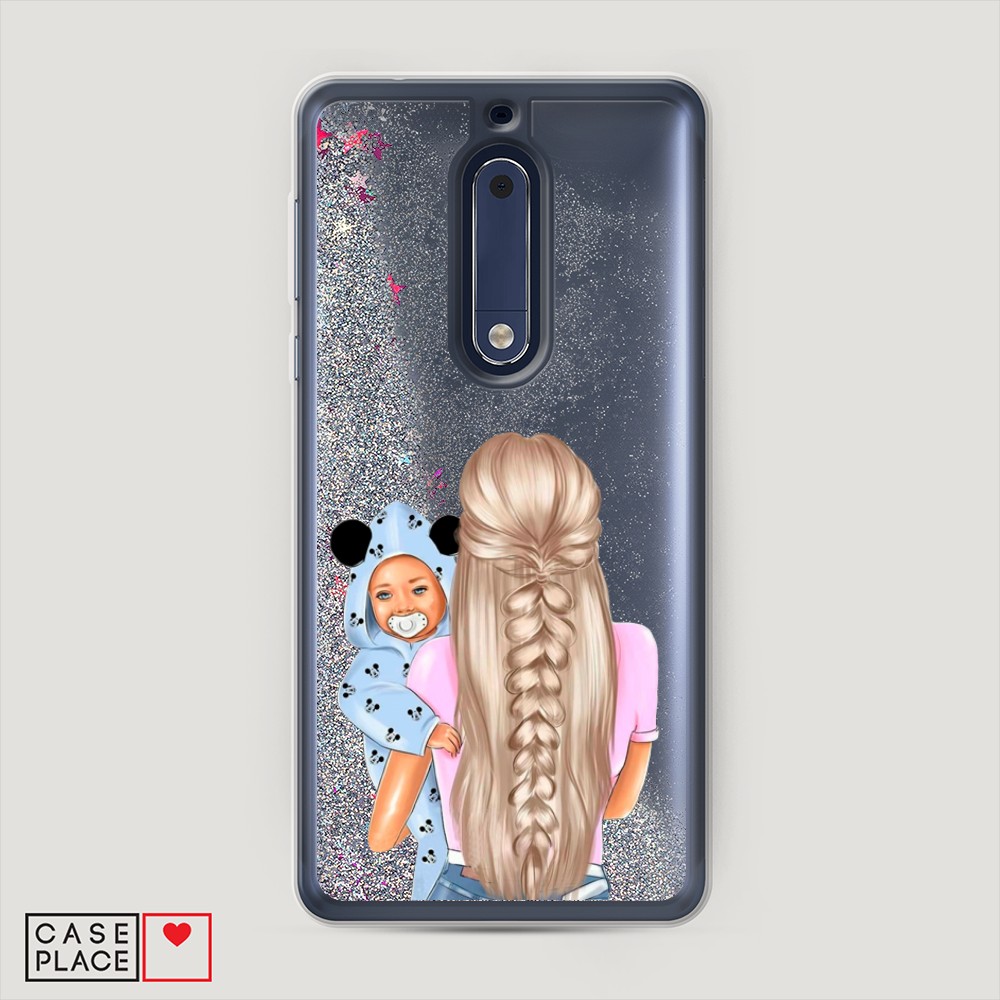 

Жидкий чехол с блестками "Звездный единорог" на Apple iPhone XS Max (10S Max)