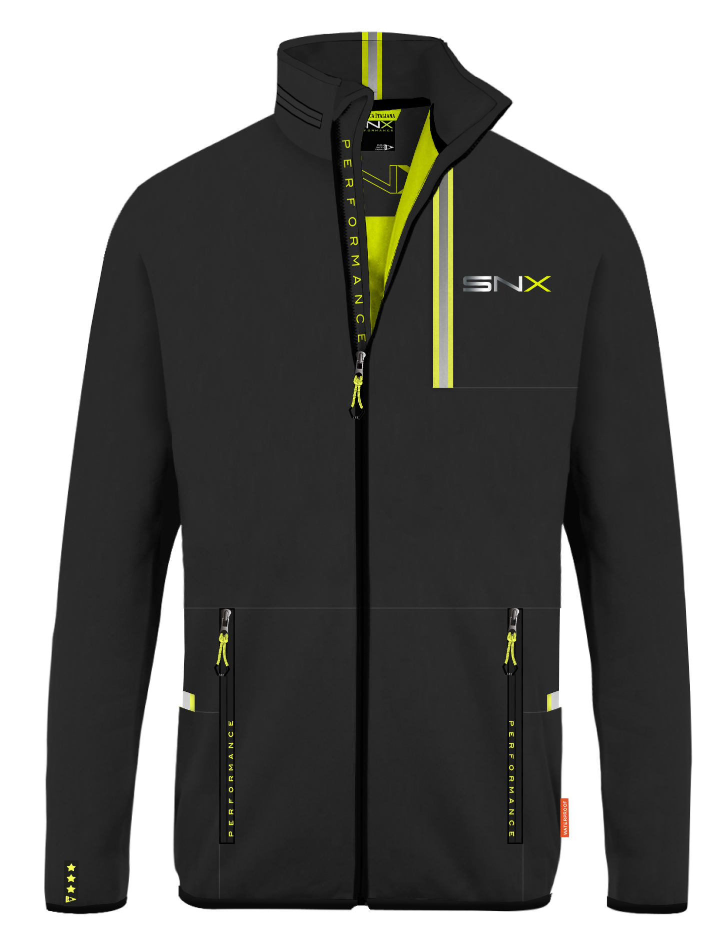 

Куртка мужская Scuola Nautica Italiana 132909 черная 2XL, Черный, 132909