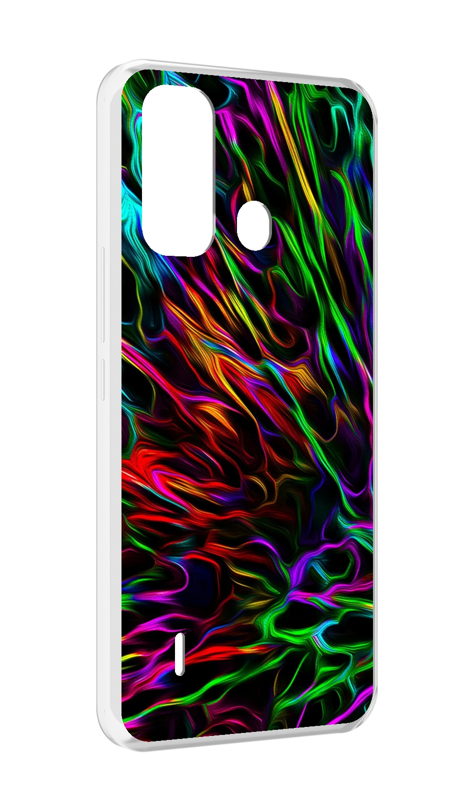 

Чехол MyPads Бензин для ITEL A49 / A58 / A58 Pro, Прозрачный, Tocco