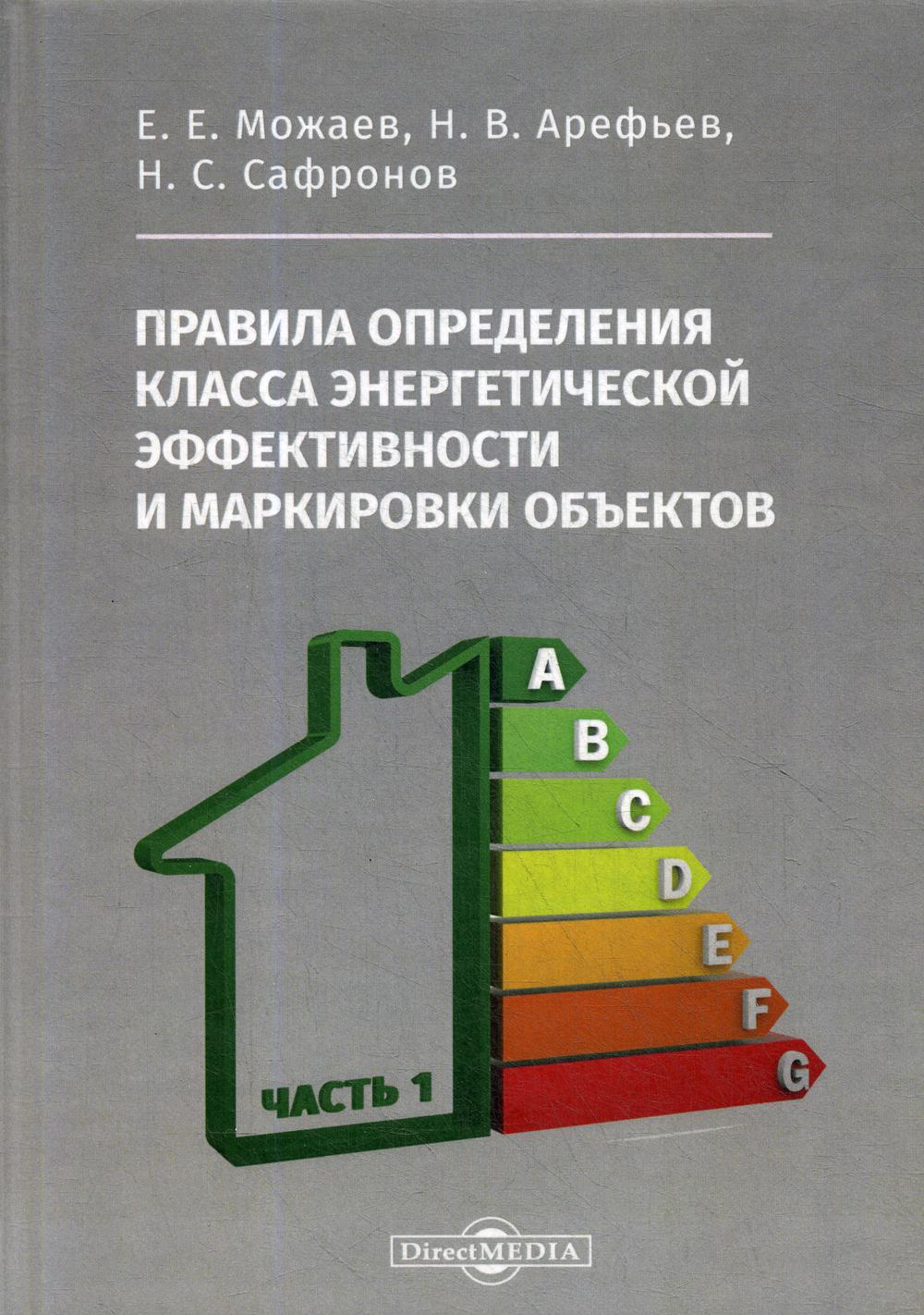 

Книга Правила определения класса энергетической эффективности и маркировки объектов
