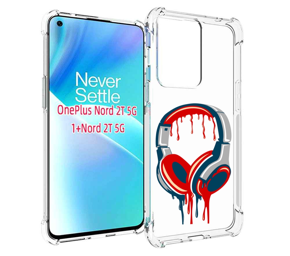

Чехол MyPads не делай громко для OnePlus Nord 2T, Прозрачный, Tocco