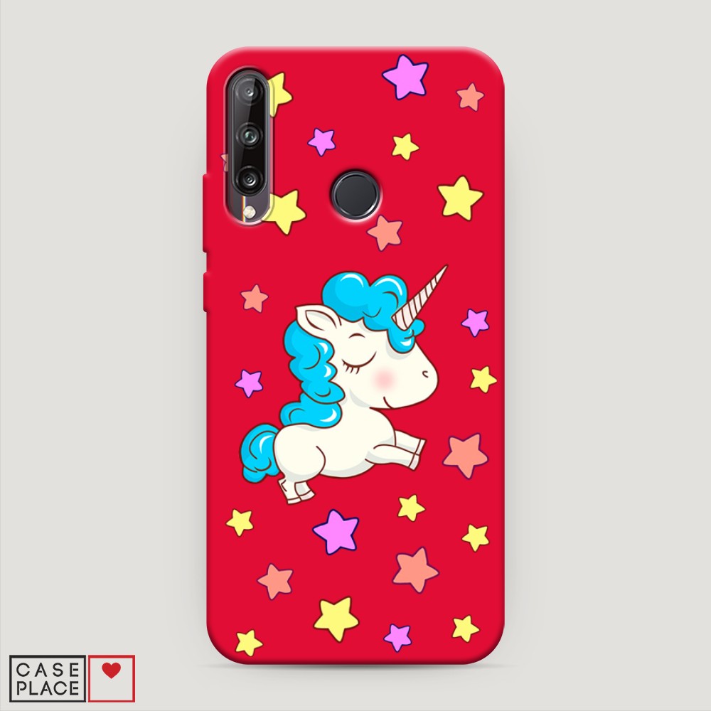 

Чехол Awog на Huawei P40 lite E/Honor 9C "Звездный единорог", Разноцветный, 612453-1
