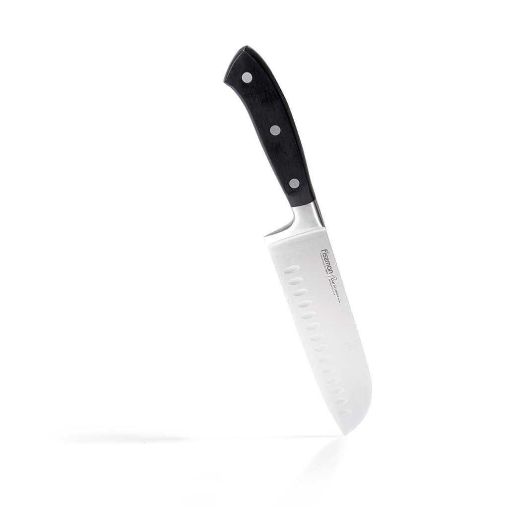 

Нож Сантоку Fissman Chef de cuisine 18см 5Cr15MoV сталь (2394_)