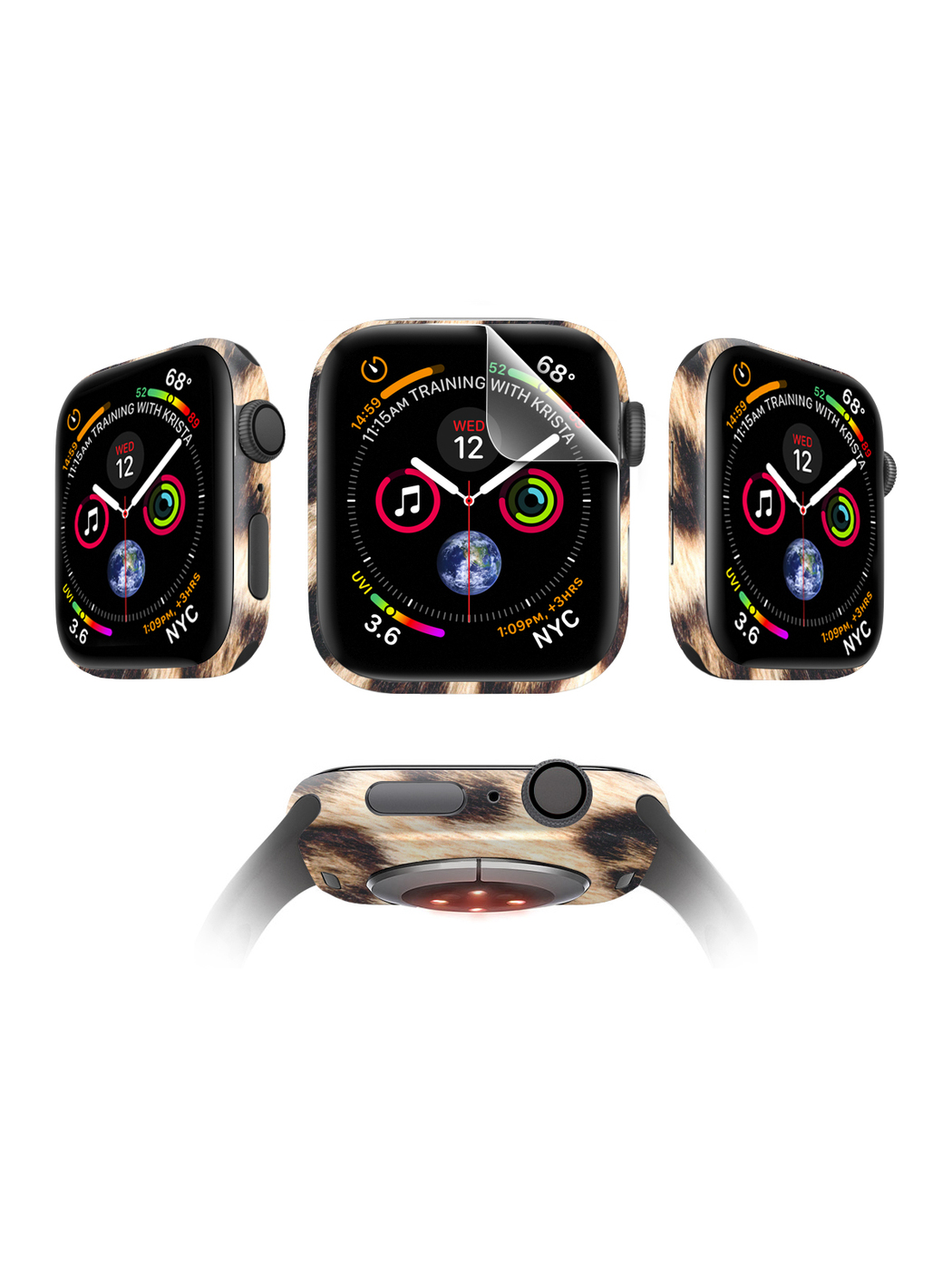 

Защитная пленка MOCOLL для Apple Watch 44mm Matte (4шт) Ирбис