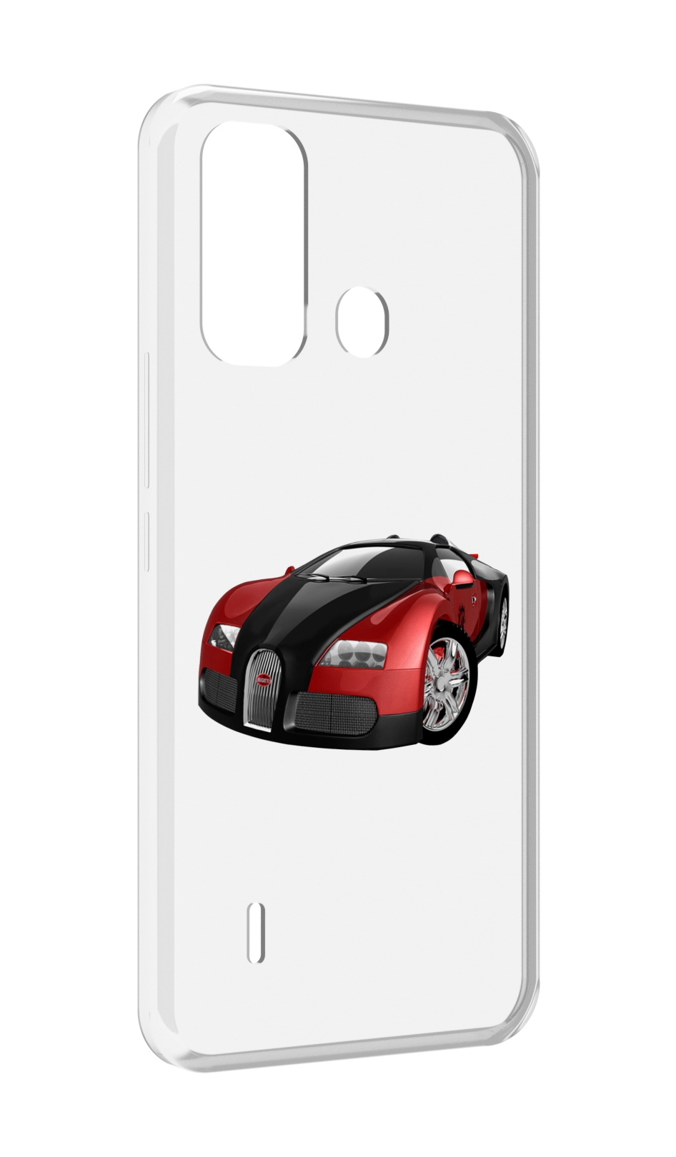 

Чехол MyPads Бука мужской для ITEL A49 / A58 / A58 Pro, Прозрачный, Tocco
