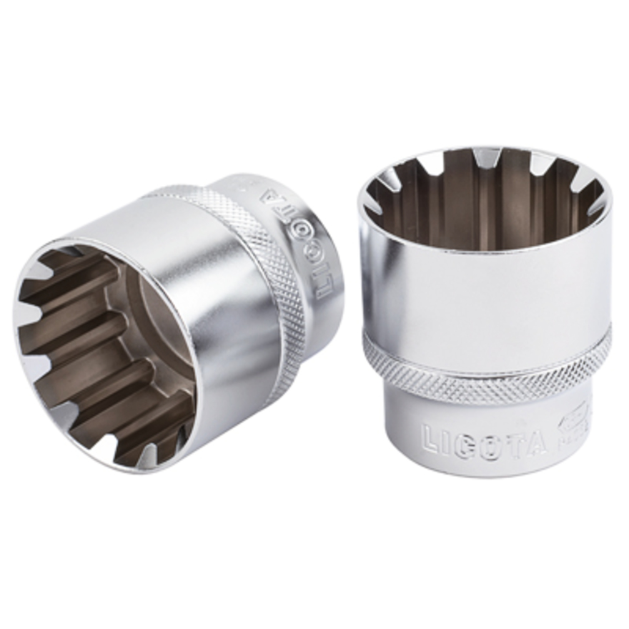 

Головка торцевая spline 1/4'' 13 мм Licota P2013