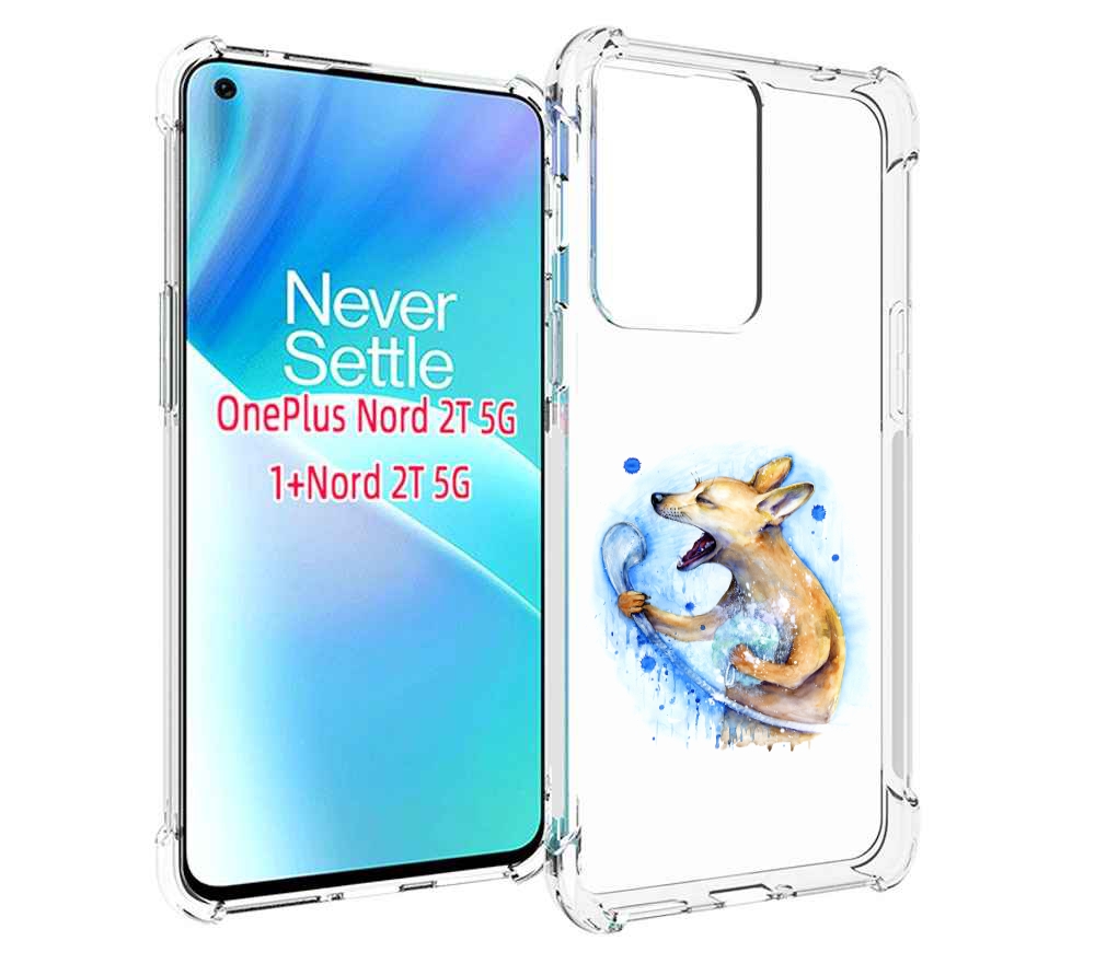 

Чехол MyPads пение в душе для OnePlus Nord 2T, Прозрачный, Tocco