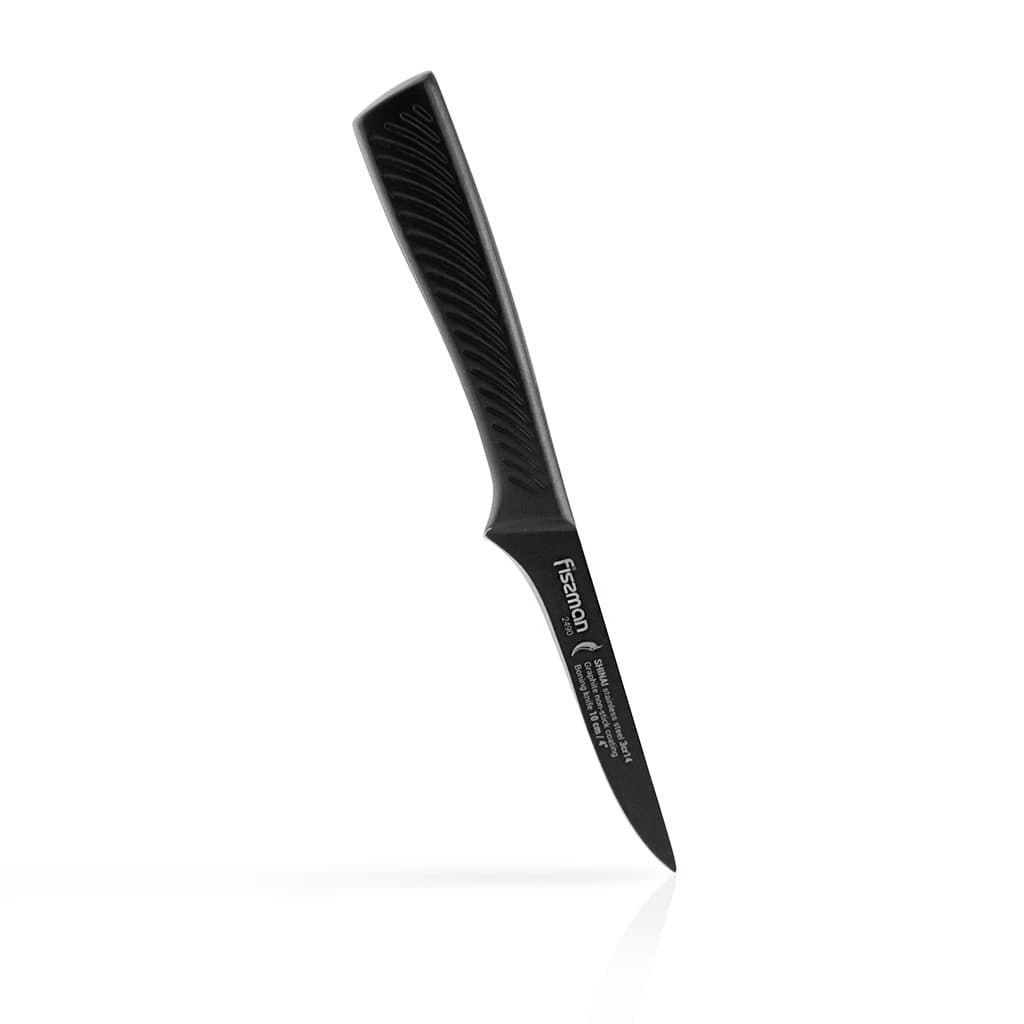 

Нож обвалочный Fissman Shinai Graphite 10см 3Cr14 сталь (2490_)