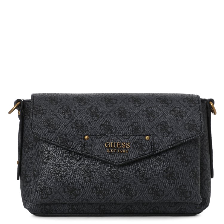 

Сумка кросс-боди женская Guess HWESB839019, темно-серый, HWESB839019