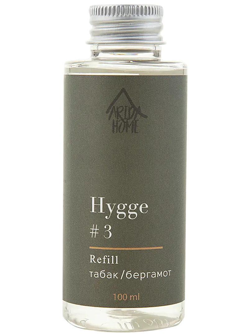 

Наполнитель для диффузора Hygge Табак/Бергамот 100 мл