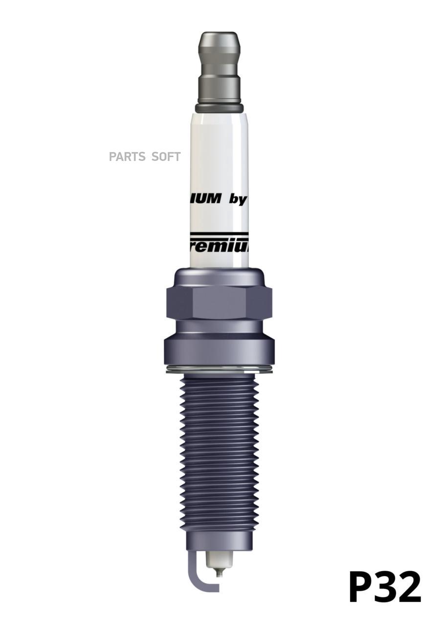 Свеча зажигания iridium premium + brisk p32